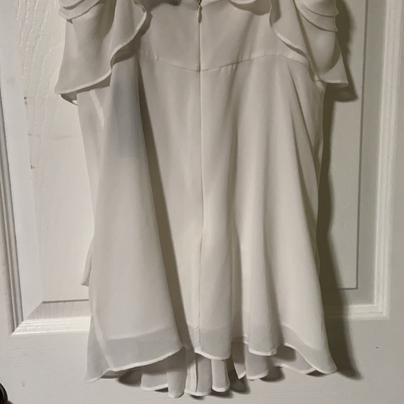 Naked Zebra sexy white tank top size Small NWT - Picture 8 of 9